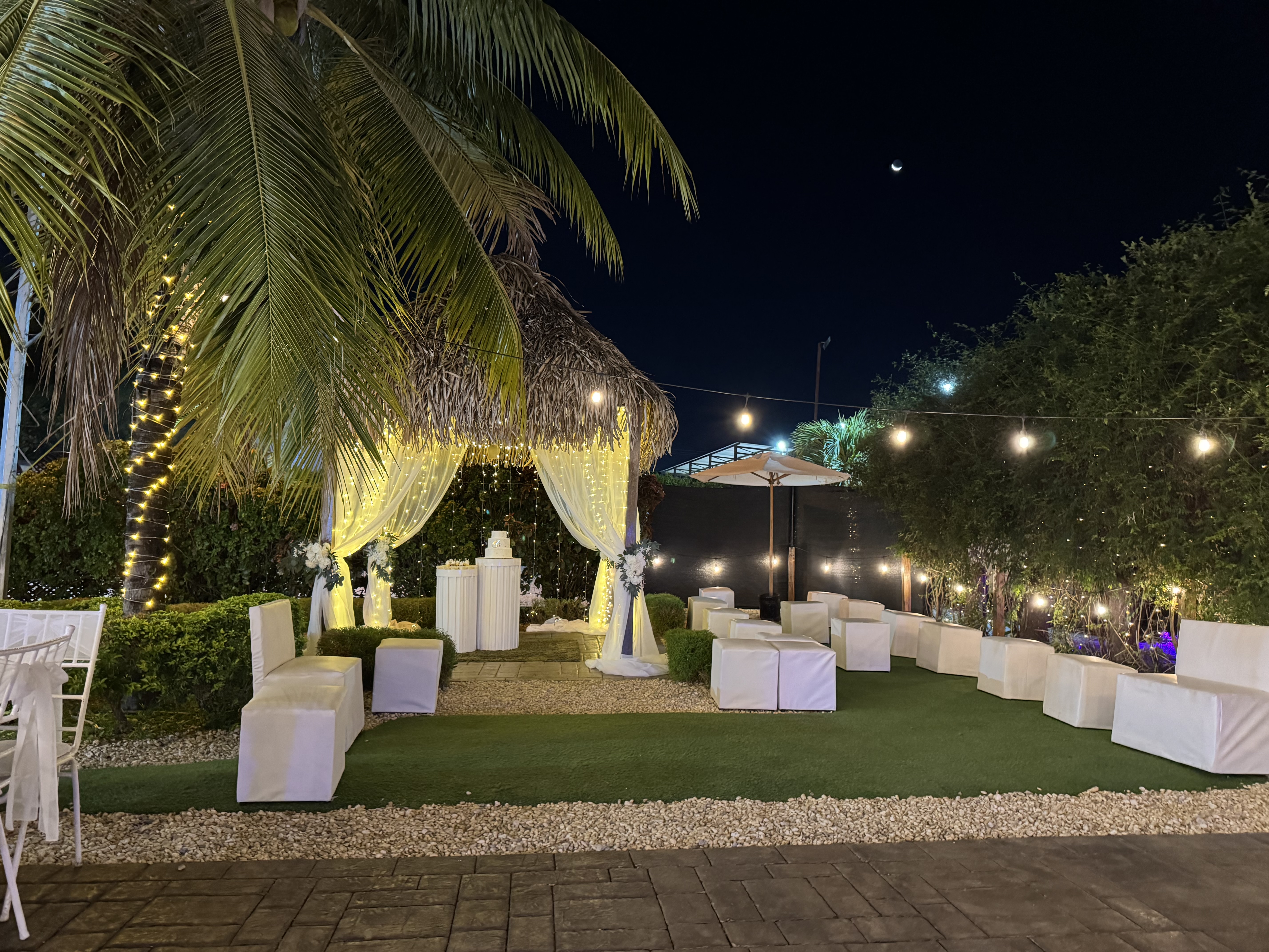 Salón La Choza montado para evento corporativo