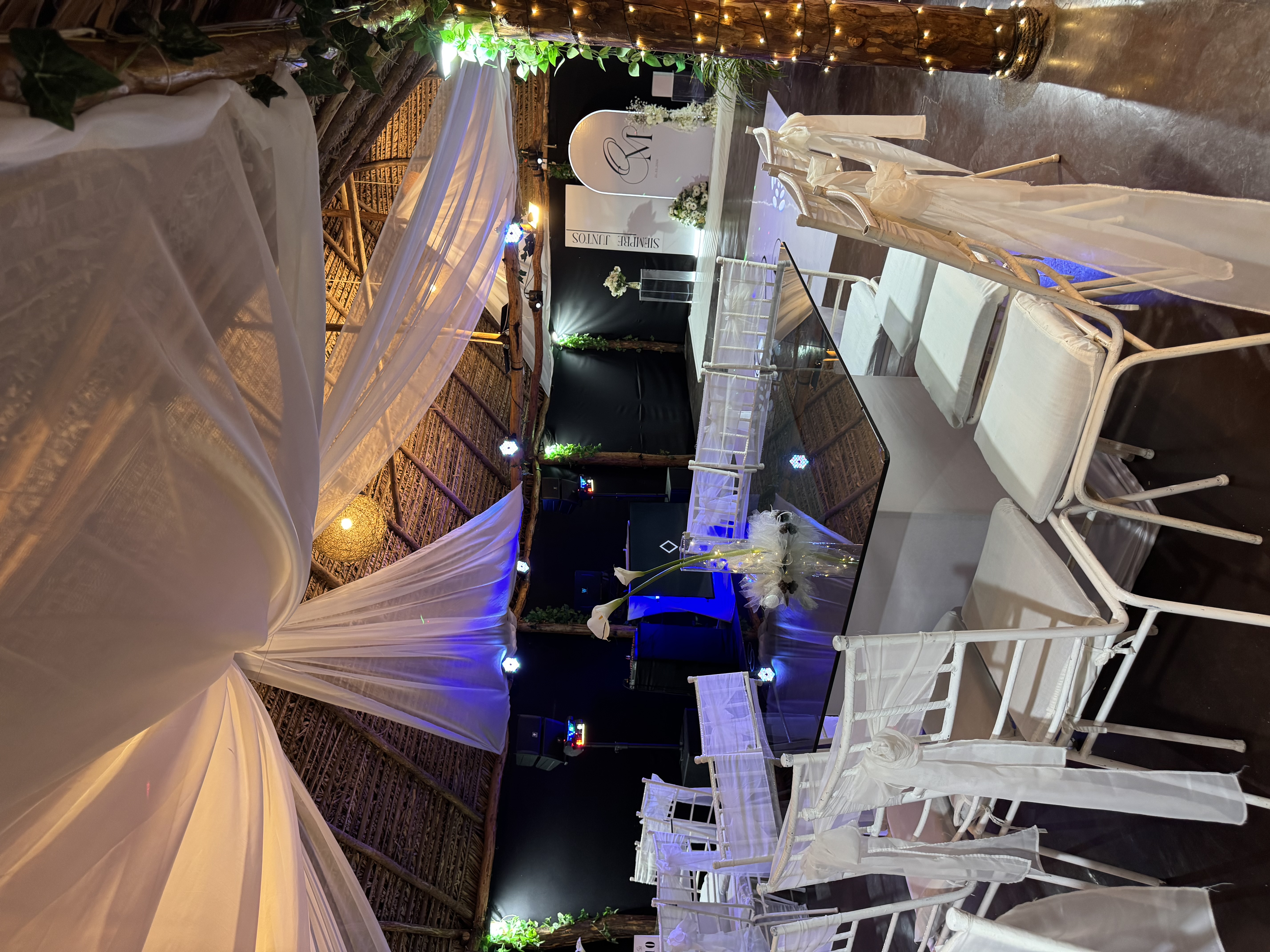 Decoración floral y ambientación especial en La Choza