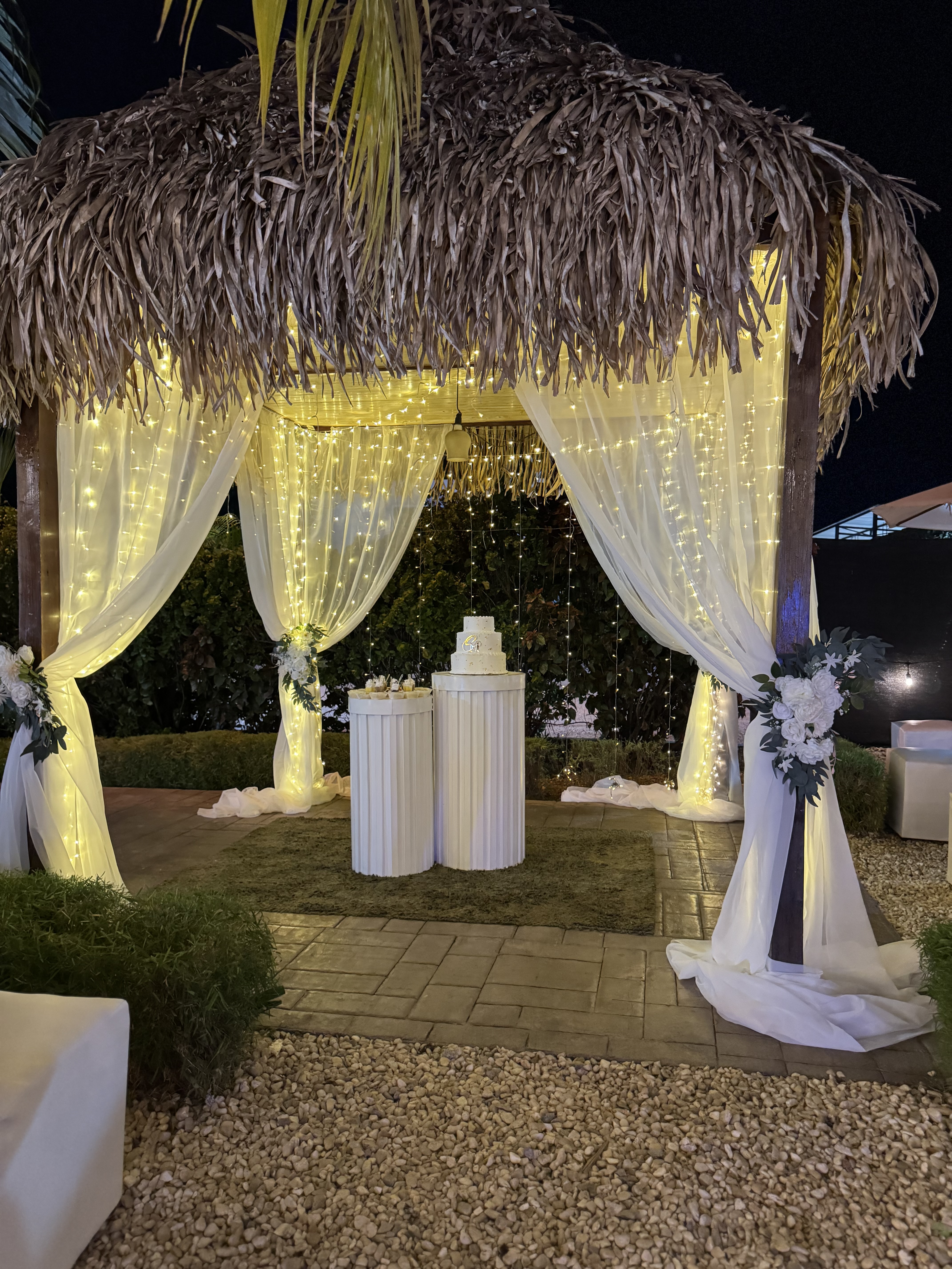 Pista de baile de La Choza con iluminación de luces LED