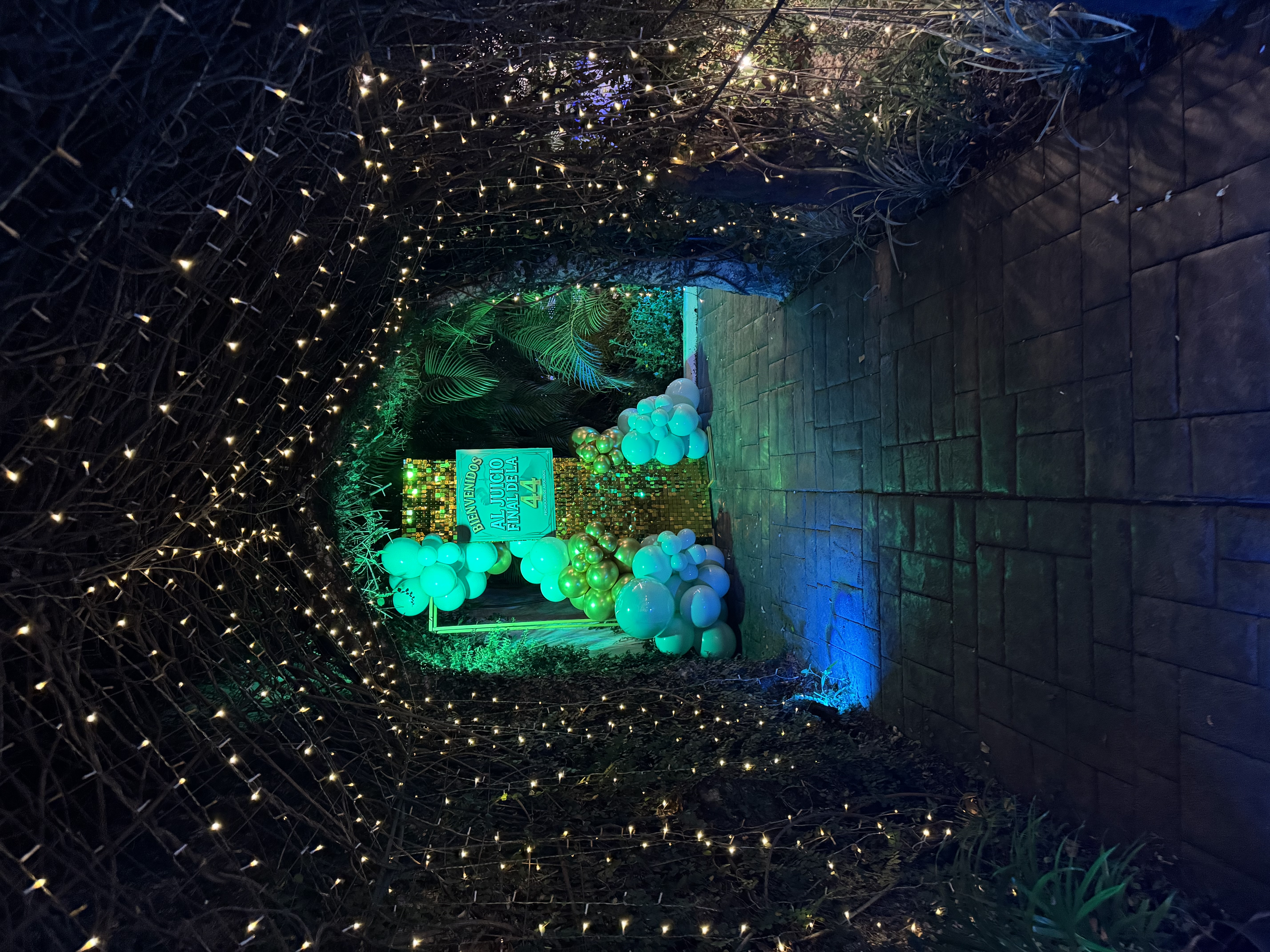 Salón decorado para quinceañera en La Choza